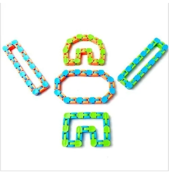 Serpiente Wacky Trac Vibora Articulada Fidget Toy Antiestres - comprar online