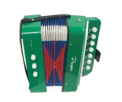 Acordeon Mini Instrumento Musical Niños Teclas Didáctico - comprar online
