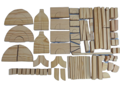 Bloques De Mesa Smith Hills De Madera Didácticos Motricidad - comprar online