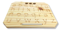 Tabla Con Abecedario En Imprenta Pre-escritura Motricidad - comprar online