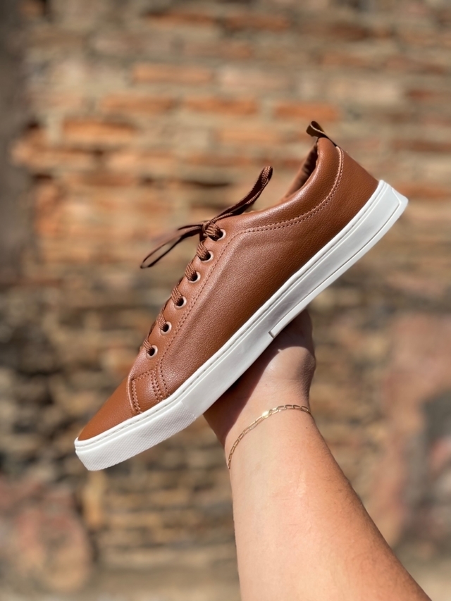 Sapatênis Lacoste Caramelo - Comprar em ML Branding