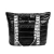 TOTE KUALA LUMPUR NEGRO METALIZADO - comprar online