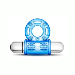 Anillo Vibrador Stay Hard Vibrating Bull Ring Blue - Blush en internet