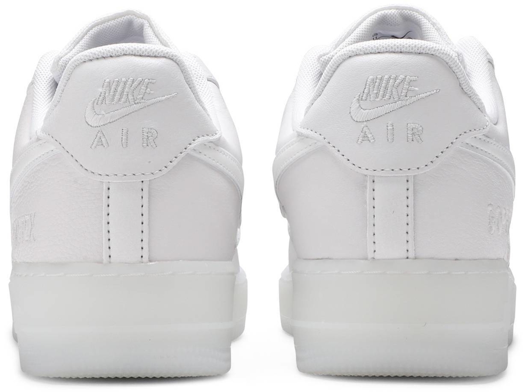 air force white with red tick