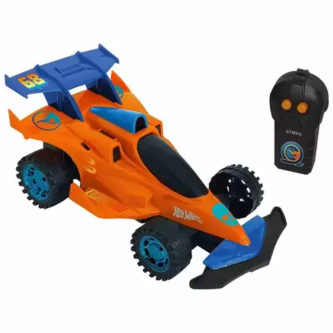 Carro De Controle Remoto Candide Hot Wheels Juggler - Azul