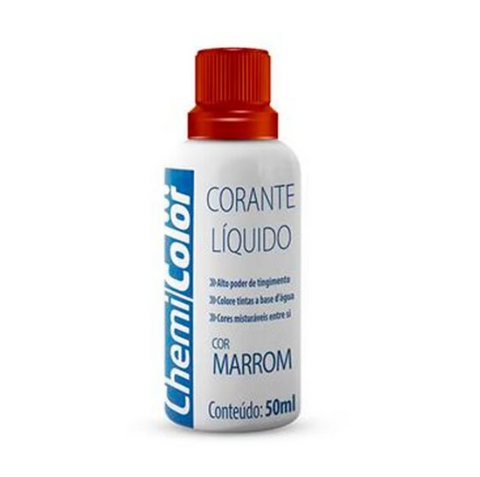 Corante Xadrez Laranja 50ml Para Tinta 31106178./ Kit Com 12