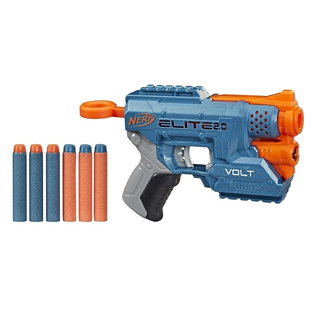 Lançador Dardos Nerf Brinquedo Shellstrike ds-6 Elite E6171 em