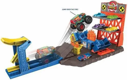 HOT WHEELS Monster Trucks Llanta de Acrobacias (2021) 