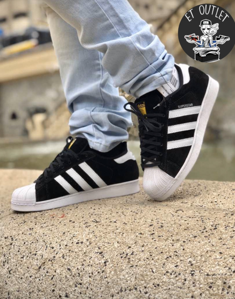 ADIDAS SUPERSTAR PRETO C/BRANCO