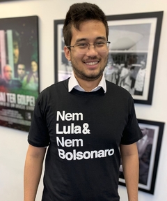 Imagem do Camiseta Nem Lula Nem Bolsonaro Preta