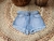Shorts Mom Jeans Cinto Encapado Feminino 05.18.0008 - loja online