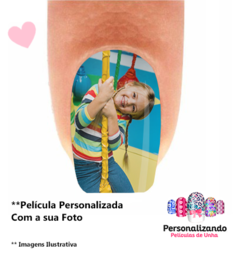 Películas/Adesivos para unhas - Personalizada com a sua Foto/Imagem