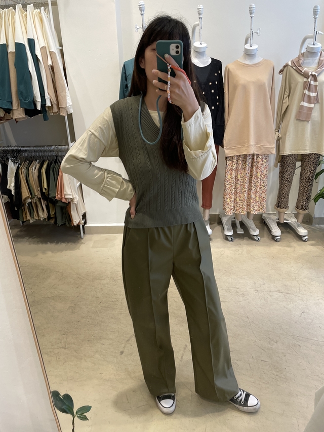 Pantalón de cuero wide leg Vera - Comprar en PRIVE