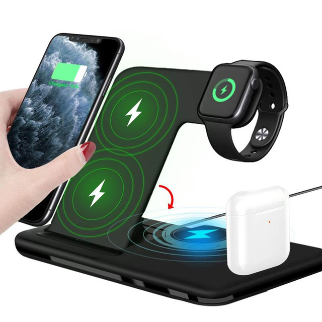 Carregador Portátil DCAE Wireless 4 Em 1