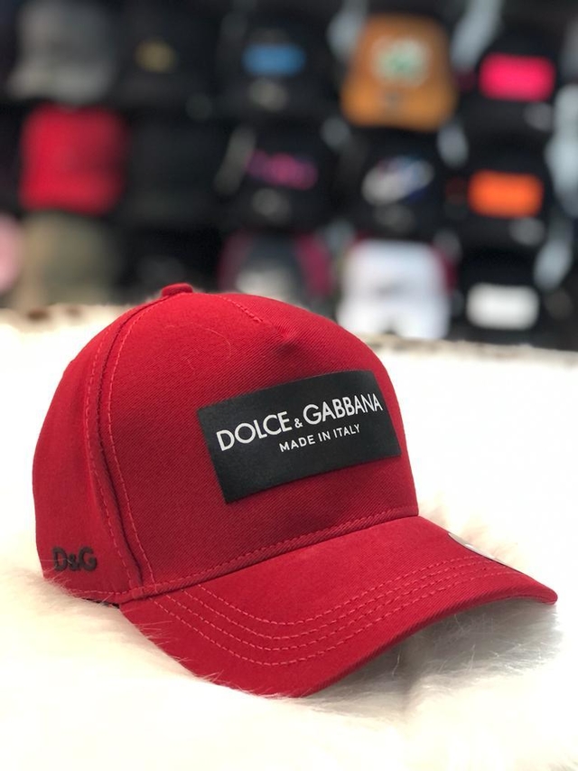 Boné Dolce \u0026 Gabbana DG King Branco Masculino Original - KIQ52 | Etiqueta  Única