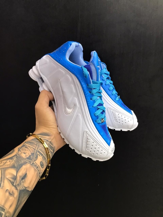 4 molas r4 azul e branco