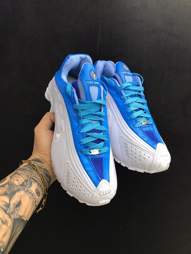 4 molas r4 azul e branco