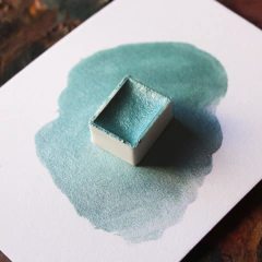 Verde perolado/metalizado (capim) - aquarela de linha profissional - comprar online