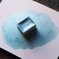 Turquesa perolado/metalizado (tandy) - aquarela de linha profissional