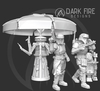 Especialistas praianos - Dark Fire Designs