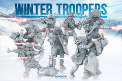 Soldados de inverno da aliança - Madox 3D