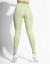 Ribbed Green leggings seamless - comprar online
