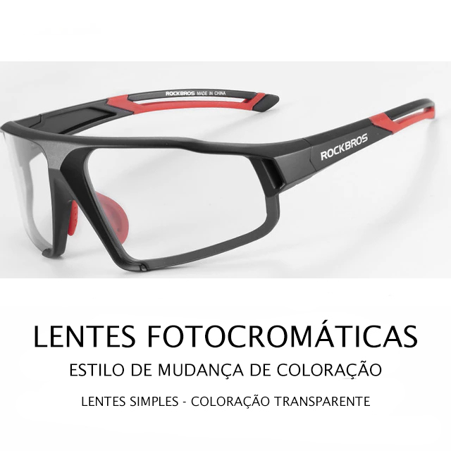 Óculos Fotocrômico Para Ciclismo ROCKBROS MTB