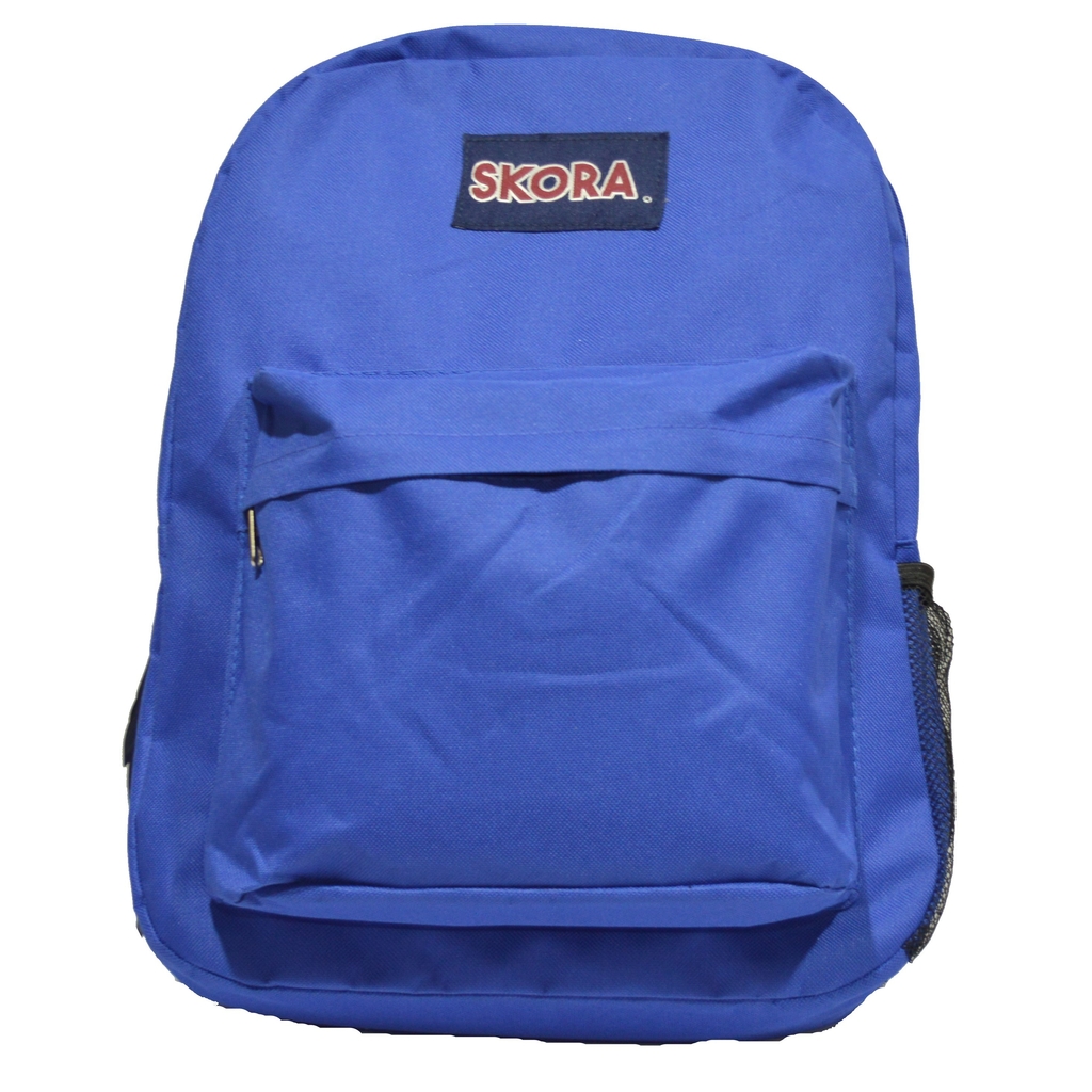 Mochila Skora Lisa Azul Urbana Unisex
