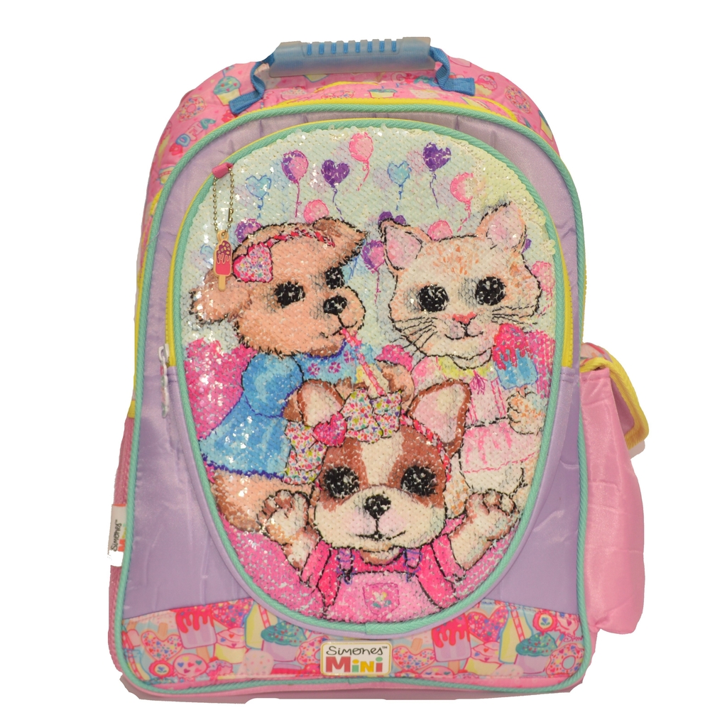 Mochila Simones Lentejuelas espalda 18\