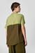 Camisa com recorte em ondas Ravi Green Colors - BSTL | Loja Online
