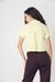 Camisa Cropped C22 Amarelo Clarinho - BSTL | Loja Online