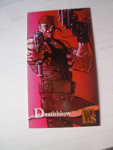 1995 Wildstorm Gallery Deathblow Trading Card