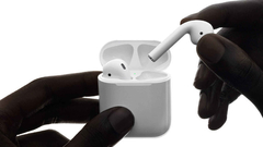 APPLE AIRPODS 2da. GENERACION WHITE (MRXJ2AM/A) Bluetooth + Chip H1 + Funda con Carga Inalámbrica + NFC + Siri + 5hs. Autonomía con 24hs. Totales - tienda online