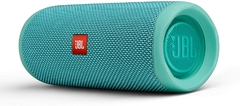 PARLANTE JBL FLIP5 TURQUESA Compacto + Potente Sonido JBL + Bluetooth 4.2 + IPX7 Impermeable + 12 hs. de Autonomía + 20 W de Potencia+ Party Boos