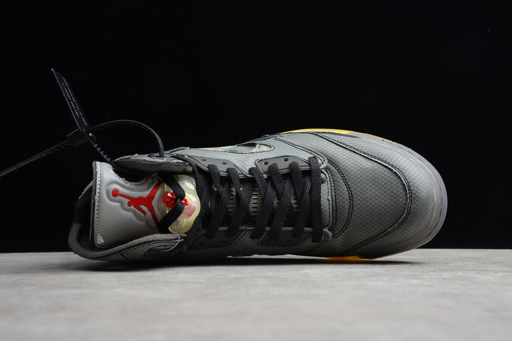 Air Jordan 5 'Off-White Black' - Outlet Imports Shoes