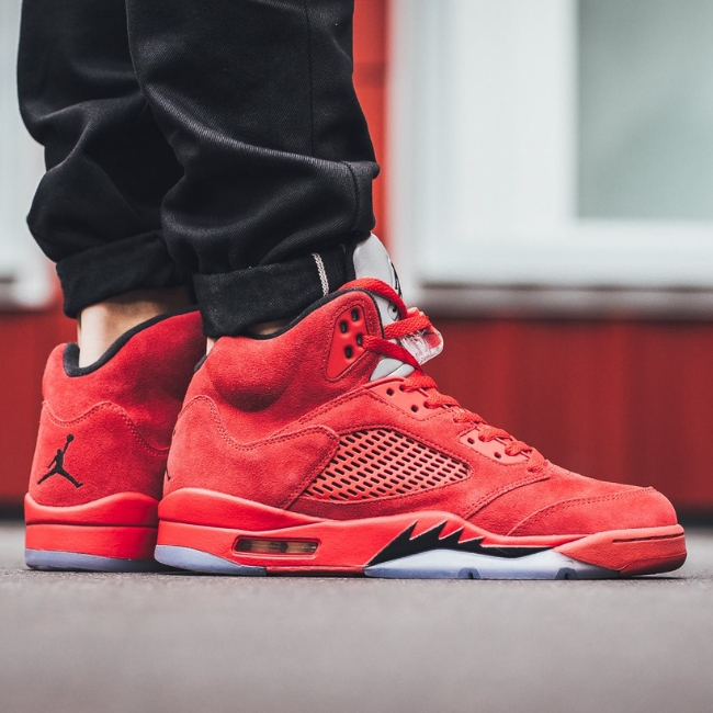 Air Jordan 5 " Red Suede" - Buy in Outlet Imports Shoes