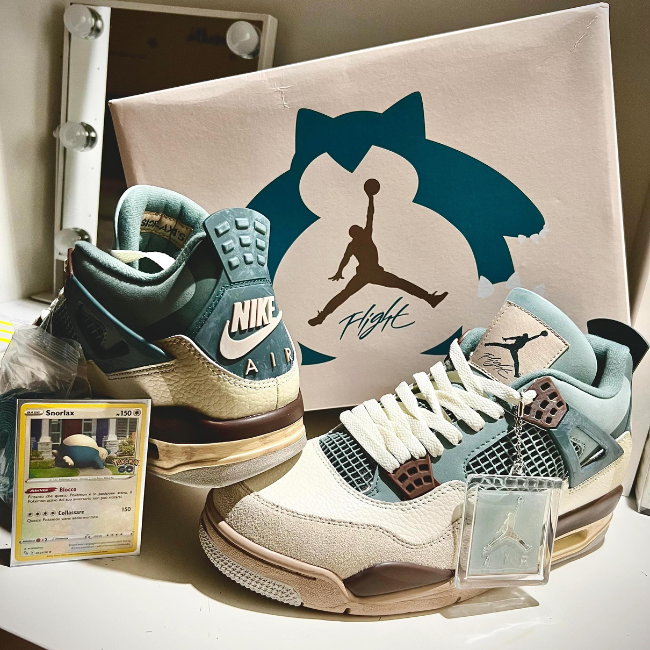 Air Jordan 4 Retro "Snorlax" - Outlet Imports Shoes