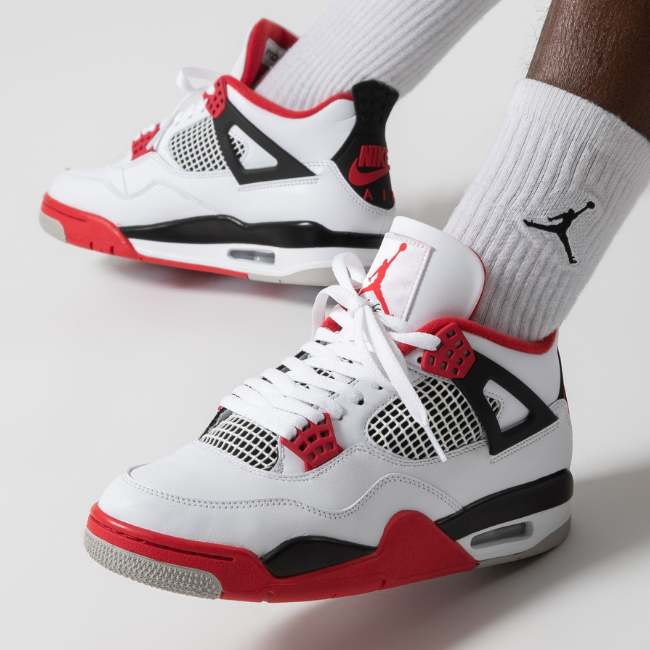 Air Jordan 4 Retro Fire Red 2020 - Outlet Imports Shoes