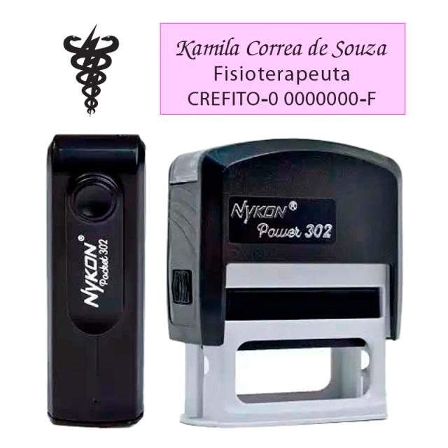 Carimbo para Fisioterapeuta