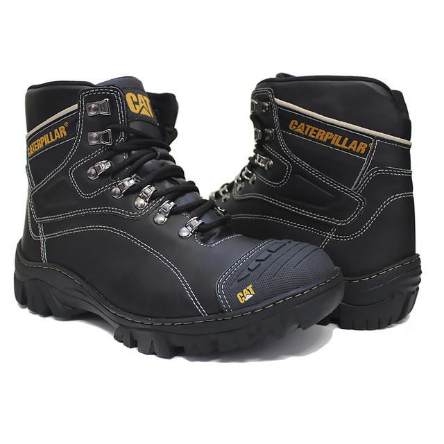 Bota Coturno Caterpillaar Inc Com Biqueira Reforcada