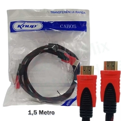 CABO HDMI 1.5MTS COM MALHA/FILTRO KP-H5003 KNUP