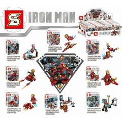 Super Heroes SY 624 Iron Man Marvel Hulkbuster 8en1 - All4Toys
