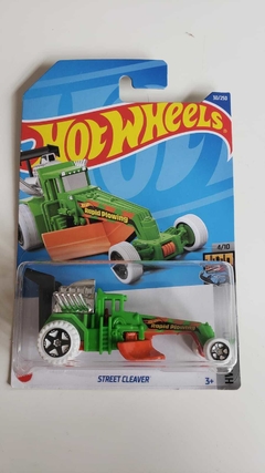 Hot Wheels Street Cleaver verde