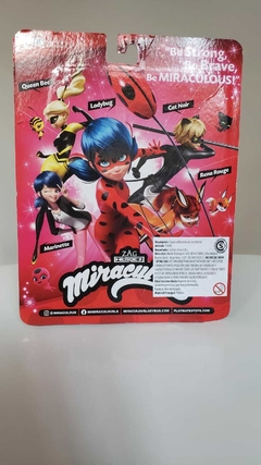 Figura Articulada Miraculous 13cm Lady Bug Cat Noir Playmates toys