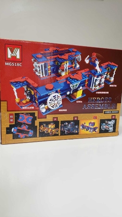 Heroe House Box MG 518 Super heroe Bloque - All4Toys