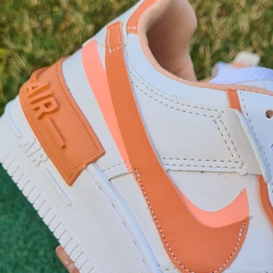 air force 1 shadow laranja