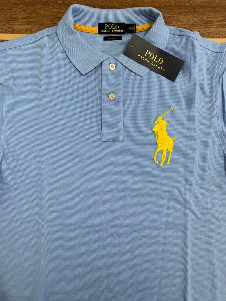 Camisa Polo Ralph Lauren Brasil Preta - Compre Agora