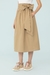 Pollera Simone Camel - tienda online