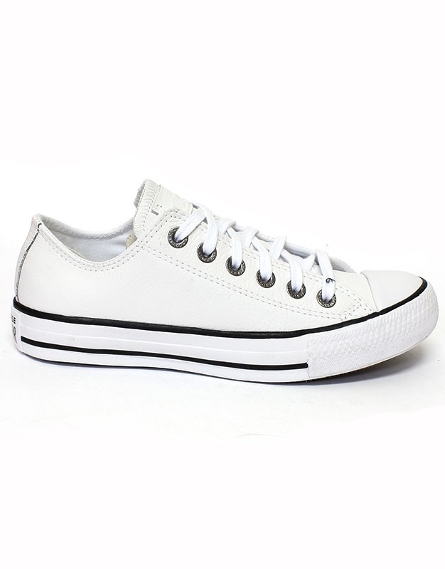 Tenis All Star Chuck Taylor Couro Branco