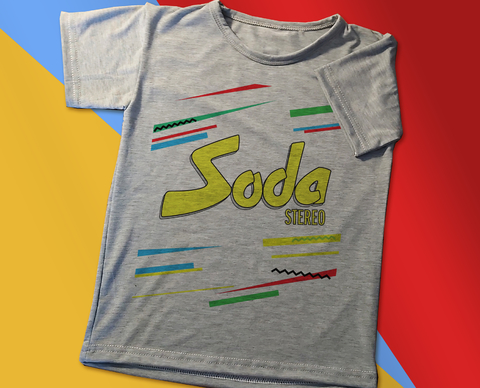 SODA STEREO ‼️ . Remera SODA 90s. Talle M (65x55cm) Estado 9/10